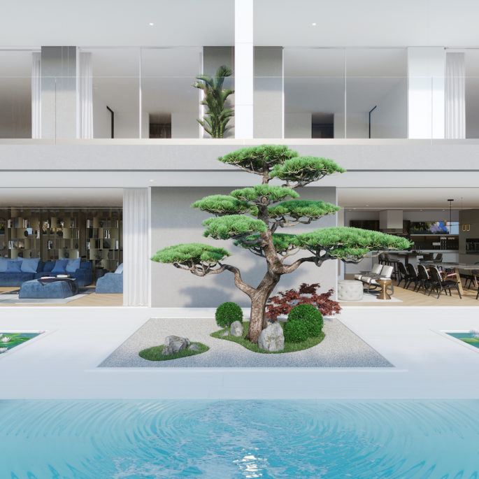 Progetto edilizia di qualità per la Residenza dei Poeti, PT Giardino, Lugano.