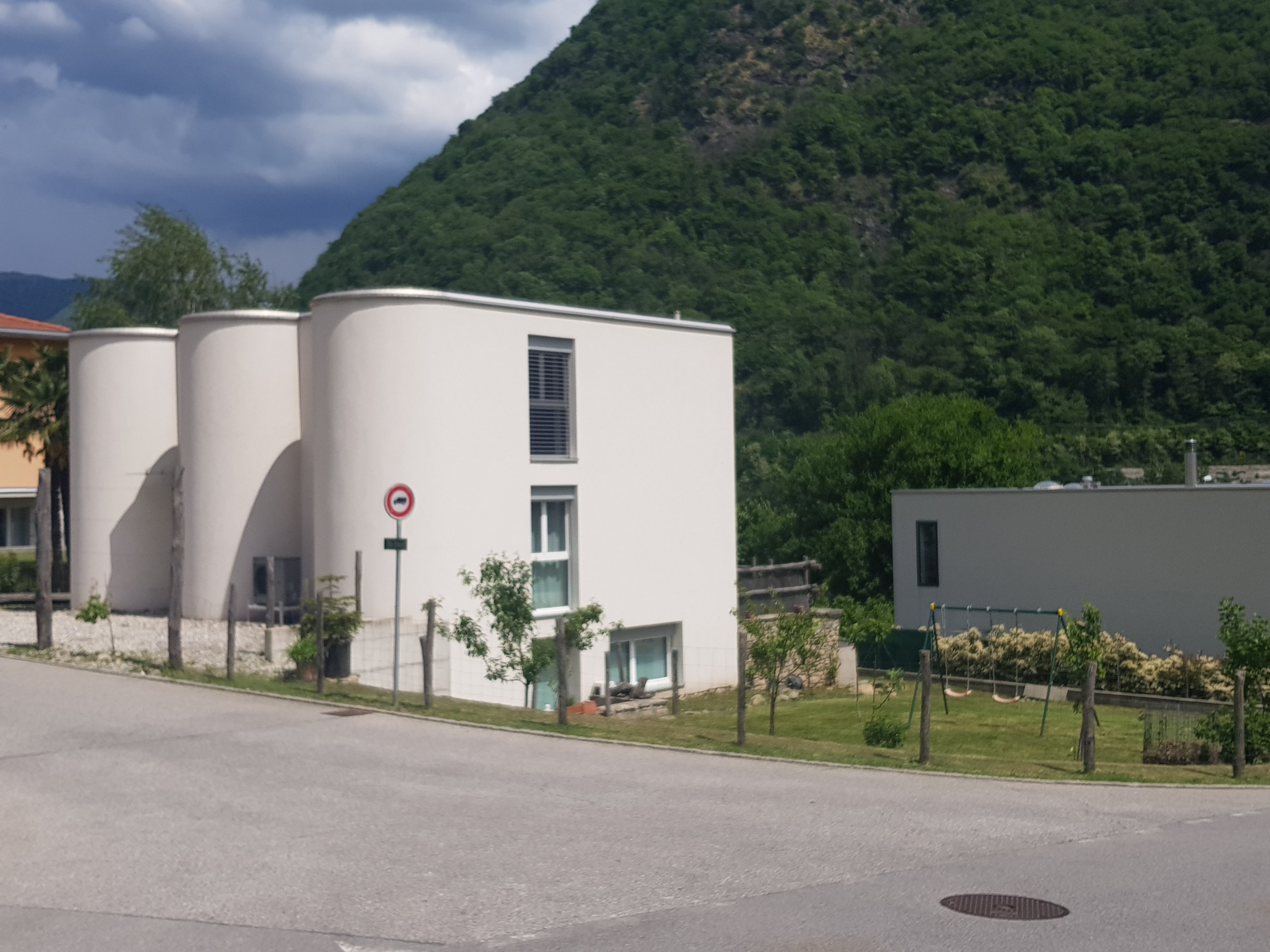 Casa con le onde Sigirino